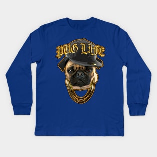 Pug Life Kids Long Sleeve T-Shirt